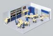Faller - Intérieur de bureau et de chambre Échelle H0