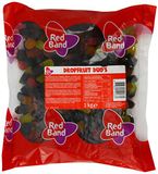Red Band Dropfruit duo's - snoep mix - drop & fruitsmaak - zak 1000g