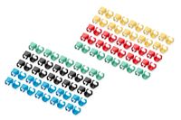DIGITUS Kleurclips voor RJ45 Patchkabels - Veelkleurig