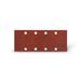 Kivec Imp3100 Schuurblok Schuurbladen 115 x 280 mm (10 stuks) Korrel 50. 10 Gaten Parallel