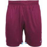 Stanno Focus Shorts II Sportbroek Maat S Bordeaux Rood Licht Blauw Unisex Kinderen