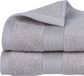 Atmosphera Badhanddoek Towelmaster - 6x - lichtgrijs - luxe - 50 x 90 cm - coton - 450 grams - serviette de bain