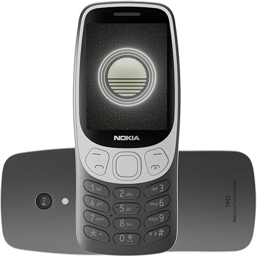 Nokia Smartphone, 6,1 cm (2,4 inch), 128 MB RAM, zwart