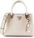 GUESS Noelle II Multi Compartment Satchel Bone crème