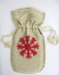 VIVARAISE Bouillotte avec housse peluche Style scandinave