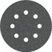 Bosch 5x PRO F355 schuurschijf voor excenterschuurmachines | voor Beton, Harde steen, Korrel 80, Professional Accessoires Excenterschuurmachine