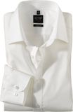 OLYMP Level 5 body fit overhemd - mouwlengte 7 - beige - Strijkvriendelijk - Boordmaat: 46 (EU maat: XXL)