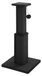 Carton griffoir pour chats à la maison - Utilisable un jour - Bois - Avec jouets suspendus - Convient aux chats actifs et aux chatons - Taille XS - Noir
