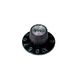 Boston Acoustics KS-260-V bouton de guitare modèle chapeau de sorcière volume noir chrome