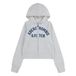 Abercrombie & Fitch sweatvest met tekst - lichtgrijs