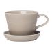 ERNST Tasse à café avec soucoupe Ernst 20 cl Sable