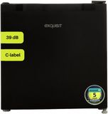 Exquisit GB40-050CB - Vrijstaande kleine vriezer - Barmodel - Instelbaar als Koeler - 5 Jaar Garantie - 31 Liter - 39dB - Zwart