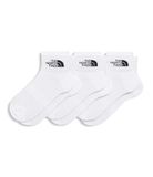 The North Face Multi Sport Cush Quarter Sock 3P Unisex 35-38 Wit