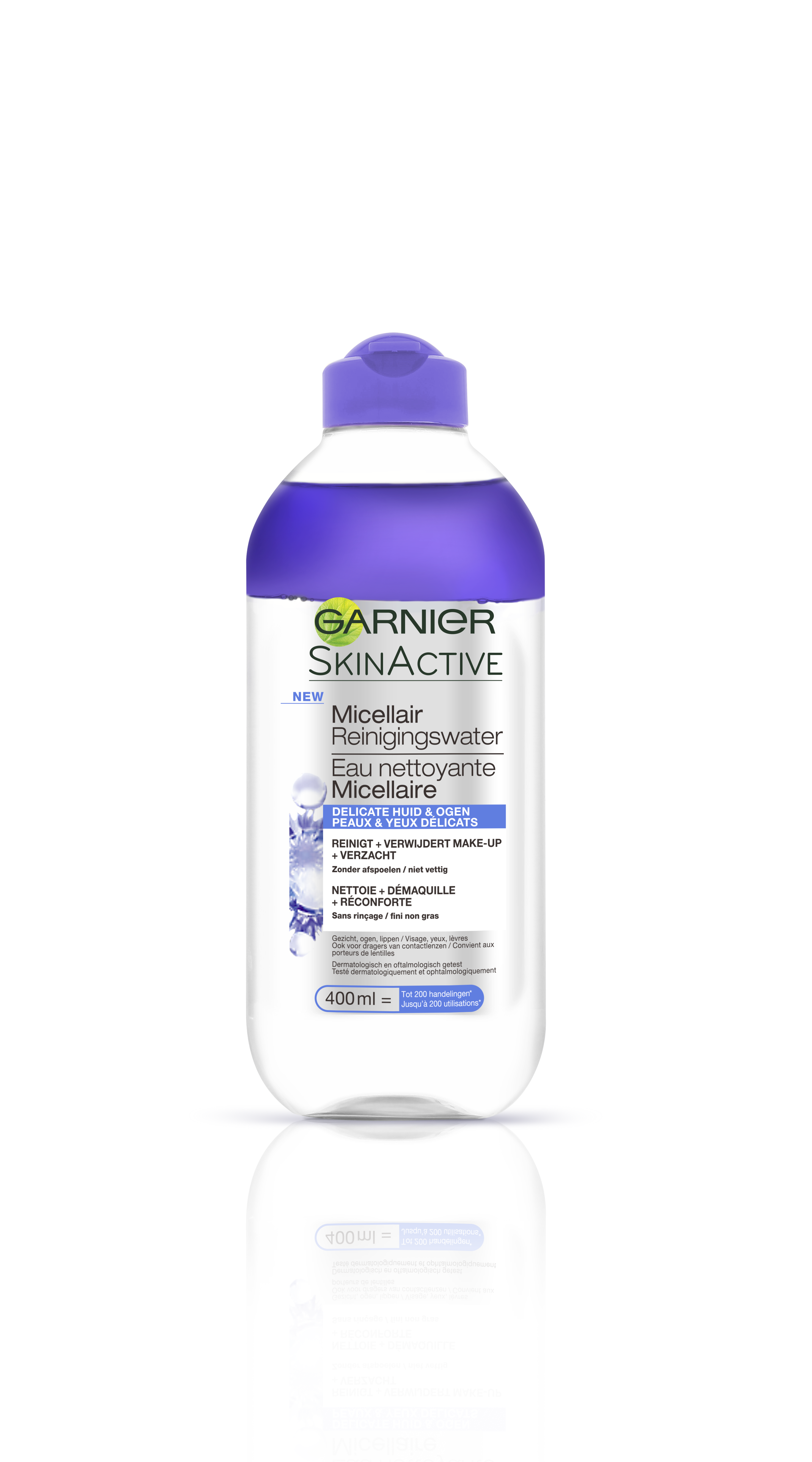 Garnier Skinactive Face Micellair Reinigingswater Delicate Huid en Ogen - 400 ml