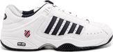 K-Swiss DEFIER RS - WHITE/DRESSBLUES/FIERYRE - Tennisschoenen - Maat 42.5