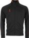 Hummel Tulsa Full Zip Top - Zwart/Oranje - Maat XL