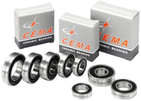 Cema Kogellager 609 9 x 24 x 7 Staal Zilver