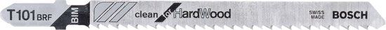 Bosch T 101 BRF Decoupeerzaagblad - 5 stuks - Hard Hout