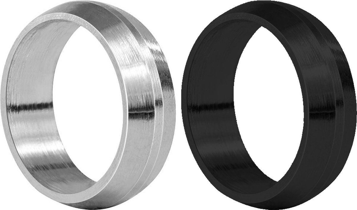 Harrows Pyramid Rings - Shaft Ringen - Zwart/Zilver - 2022