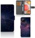 B2Ctelecom Samsung Galaxy A42 5G Book Case Stars