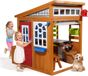 Vevor Cederhouten Speelhuis voor Kinderen met Vogelnest, Deurbel, Prullenbak, Zwaartekrachtmuurset, Opbergtas, Vensterbank, Speelhuis voor 3- tot 10-jarigen, Afgeronde Hoeken
