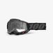 100% Accuri 2 crossbril - zwart frame, helder vizier