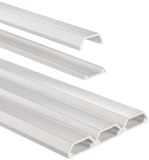 Hama Kabelgoot Zelfklevend Hoekig 100x2.1x1 cm PVC/Wit 3 Stuks