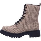 La Strada Bootie Beige Textiel - Damesschoenen - Maat - 37