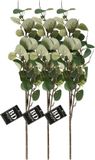 Bellatio Design Branche Eucalyptus Narvik - 3 pièces - 92 cm - Vert clair