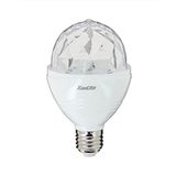 SEDRVB Xanlite SEDRVB LED-lamp, kleur A60, draaibaar, DISCO-LED, fitting E27, bolkleur, hoek, verlichting 120 graden, RGB-lamp, meerkleurig, 3,2 W, RGB-licht