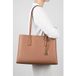 Michael Kors Sac cabas moyen en cuir Luggage