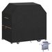Elzusha Housse de barbecue imperméable résistante - 147x71x117cm