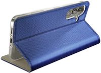 Jaym, Hoesje geschikt voor Samsung Galaxy S24 Plus - Magnetisch Folio met Standaard, Blauw