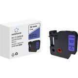 Renkforce RF-6027834 étiqueteuse-ruban noir sur bleu D1