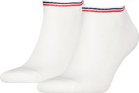 Tommy Hilfiger 2-paar Iconic sneakersokken - 46 - Wit