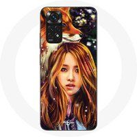 Maniacase Hoesje voor Xiaomi Redmi Note 11S 4G Blackpink Pink Poster Fanart