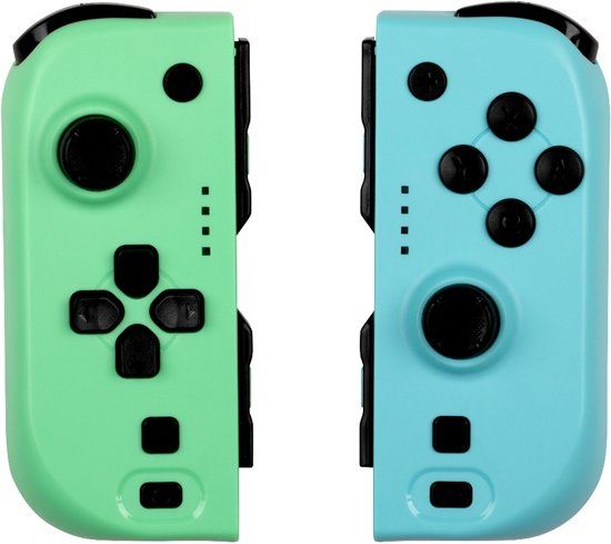 Konix Bluetooth Gamepad Analoog voor Nintendo Switch en Nintendo Switch OLED - Blauw/Groen