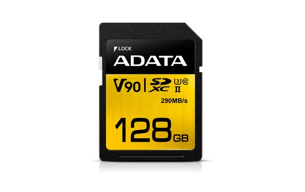 ADATA Premier ONE V90 SDXC 128GB - 290MB/s Lezen - 260MB/s Schrijven