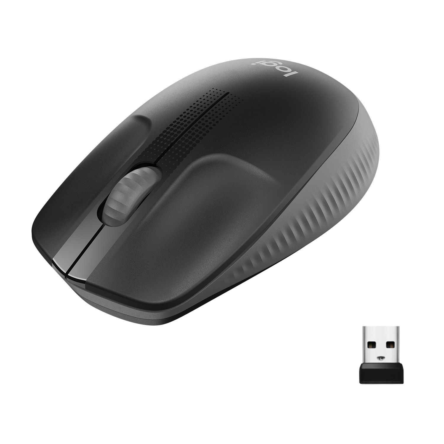 Logitech M190 Wireless Mouse - Charcoal