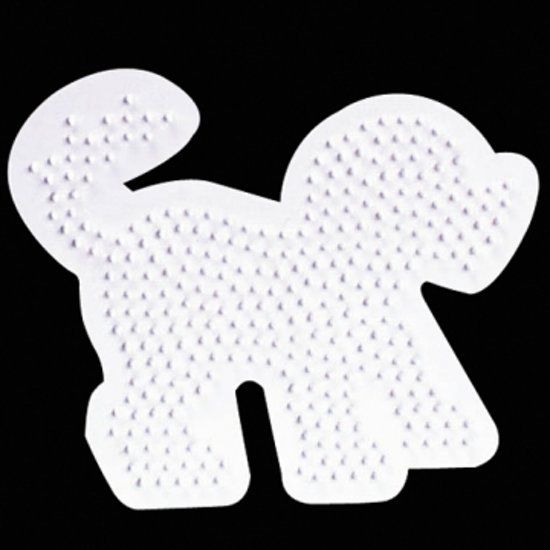 Hama Strijkkralenbordje - Hond
