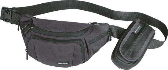 Ferrino Heuptas Ibis Met Telfoonzakje Unisex Zwart 2,6 Liter