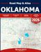 Oklahoma Roadcrest Maps Oklahoma Road Map - Oklahoma Road Atlas - Detailed State Map of Oklahoma (Roadcrest Maps)