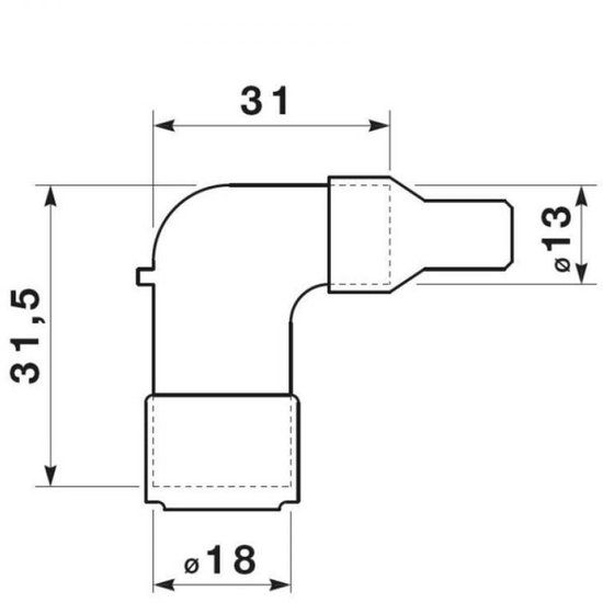 NGK Antiparasite pour moto Suzuki 50 JR Après 1993 LB10EH / 8351 Neuf - Noir