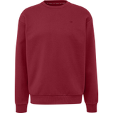 QS - Mannen - Sweatshirt met geborduurd logo - Framboos - XL