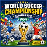 Soccer Champions Coloring Book for Kids Ages 8–12