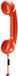 Native Union Pop Phone – Alarm Red – USB-C aansluiting - Rétro combiné téléphonique