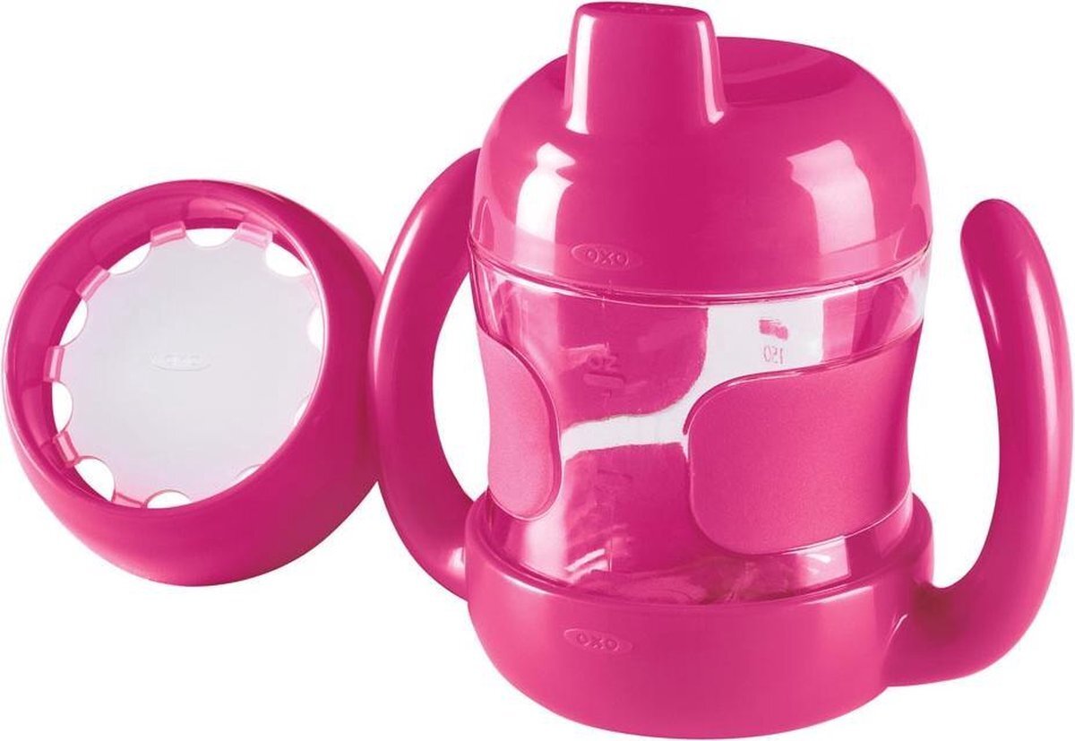 OXO Tot Sippy set (200 ml) Pink rose