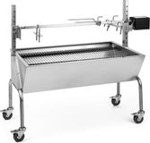 OneConcept 2-in-1 spitgrill met motor