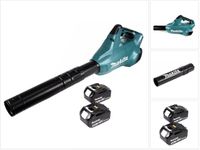 Makita DUB 362 T 2x18 volt accu bladblazer + 2x 5 Ah accu