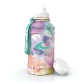 DAIKOKU - Roestvrij Stalen Waterfles | 100% Lekvrij | Thermosfles Houdt 12 tot 24 Uur Warm of Koud | Veilig en Gezond | Multifunctioneel | Veelkleurig | 1.3 L